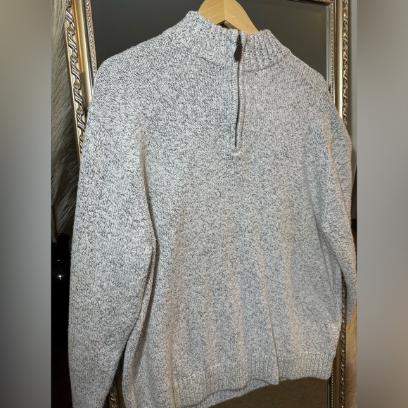 Men’s Chaps pull over, quarter-zip, sweater ~ Size L - Picture 6 of 7